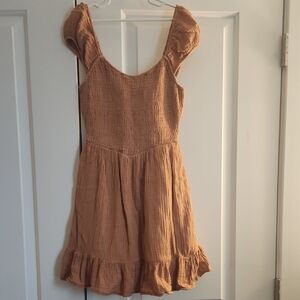 American Eagle Outfitters Women's Tan Sundress